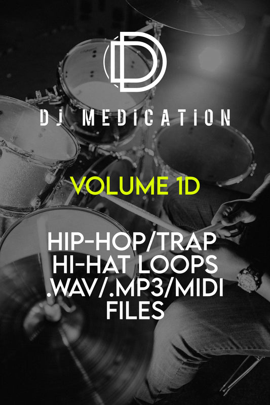 Hip-Hop/Trap Hi-Hat Loops Volume 1D